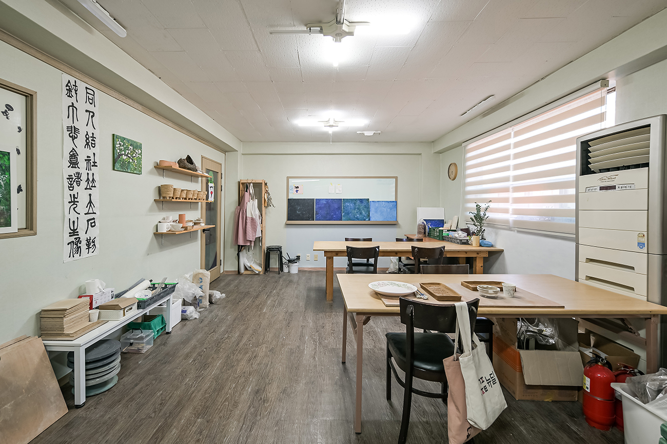 달토리창작스튜디오 내부 전경