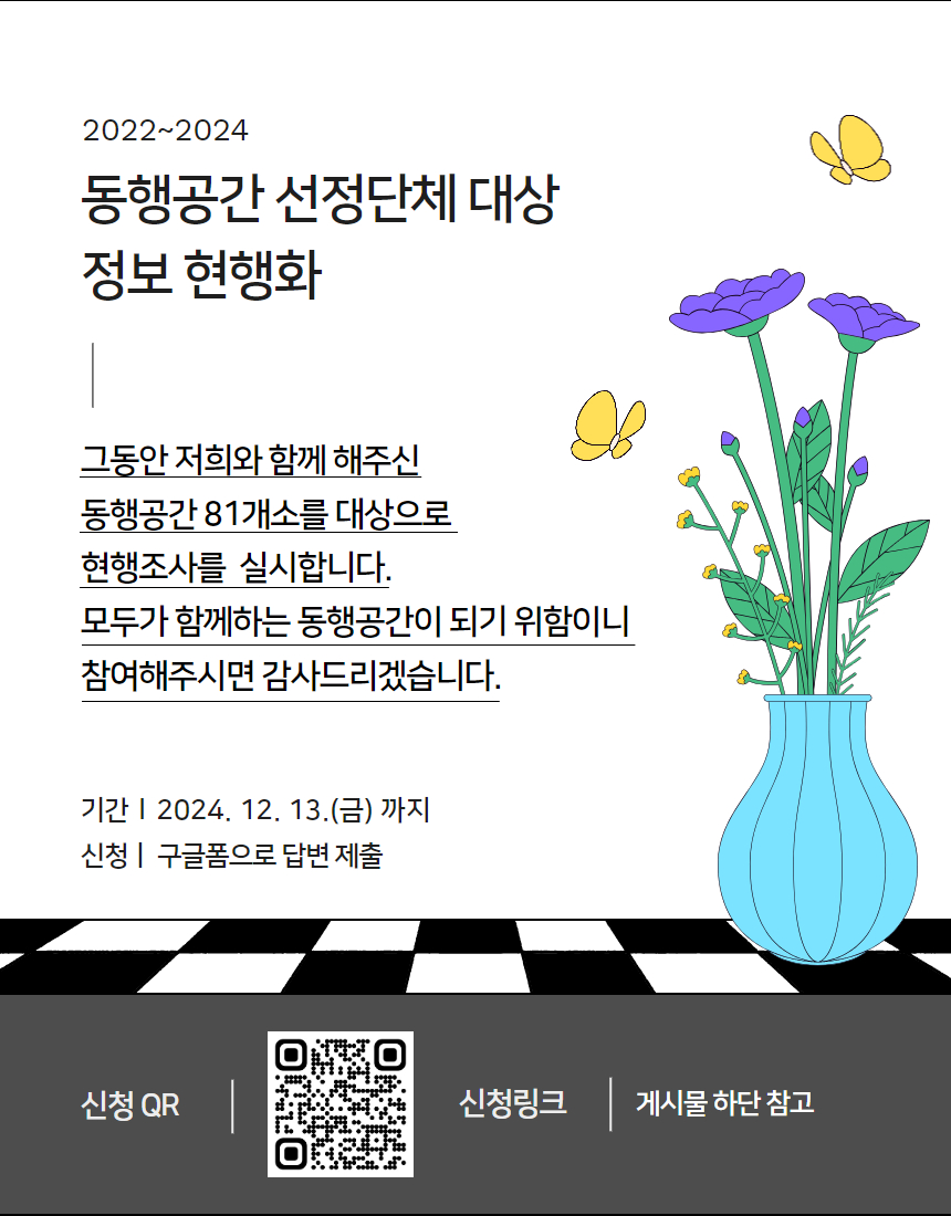 문화도시 동행공간 현행조사 실시